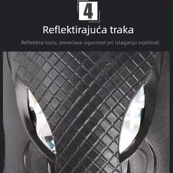 Šestodijelni zaštitni set za rolanje s dizajnom Bull's-eye i Bull-head; pogodan za rolanje, balansna vozila, bicikle i skijanje; unisex za odrasle.