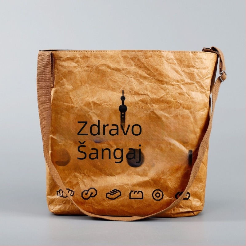 Prilagođena torbica od DuPont papira s logom, torbica za mobilni telefon i kozmetiku, ručna i crossbody, prilagodljiva