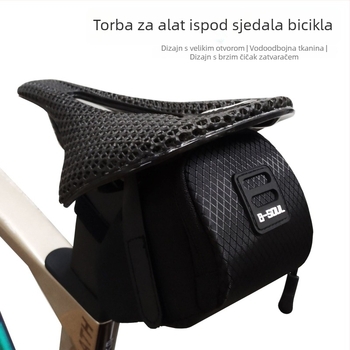 Ya-0202 Torbica za sjedalo za brdski bicikl, 0,6 L, poliester