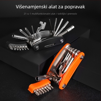 Set alata za popravak bicikla – višenamjenski alat za popravak guma za planinske bicikle