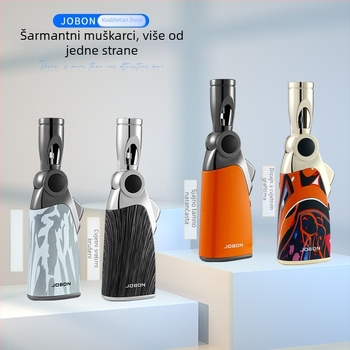 Jobon Zhongbang Vanjski zapaljivač za roštilj s plavim plamenom, otporan na vjetar, prenosan i sklopiv