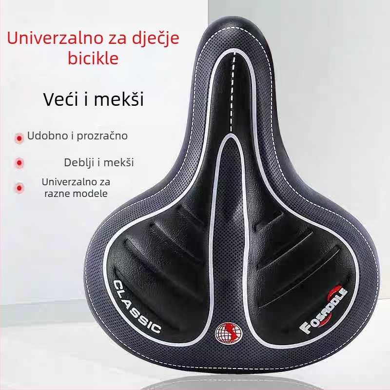 Sjedalo za planinski bicikl, bez rupa, univerzalno, udobno i prozračno