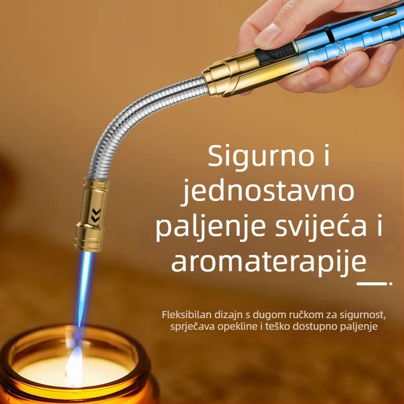 Kućni produženi zapaljivač za plinsku pećnicu i roštilj, otporan na vjetar, visokotemperaturni, izdržljiv i vrhunske kvalitete