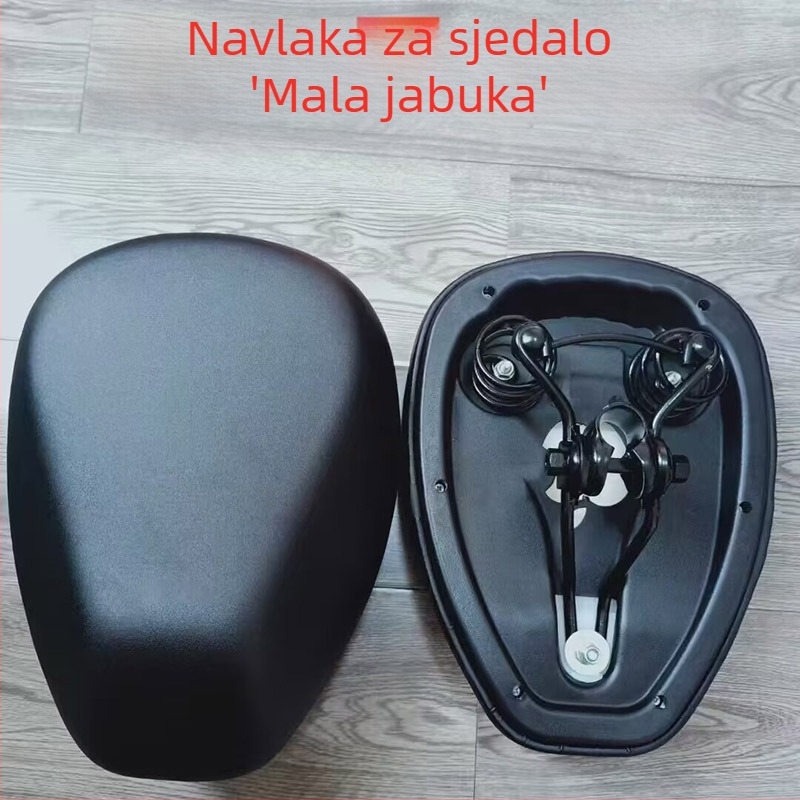 Prilagođeno sjedalo za električna vozila s oblikom jabuke i jastukom za sjedenje