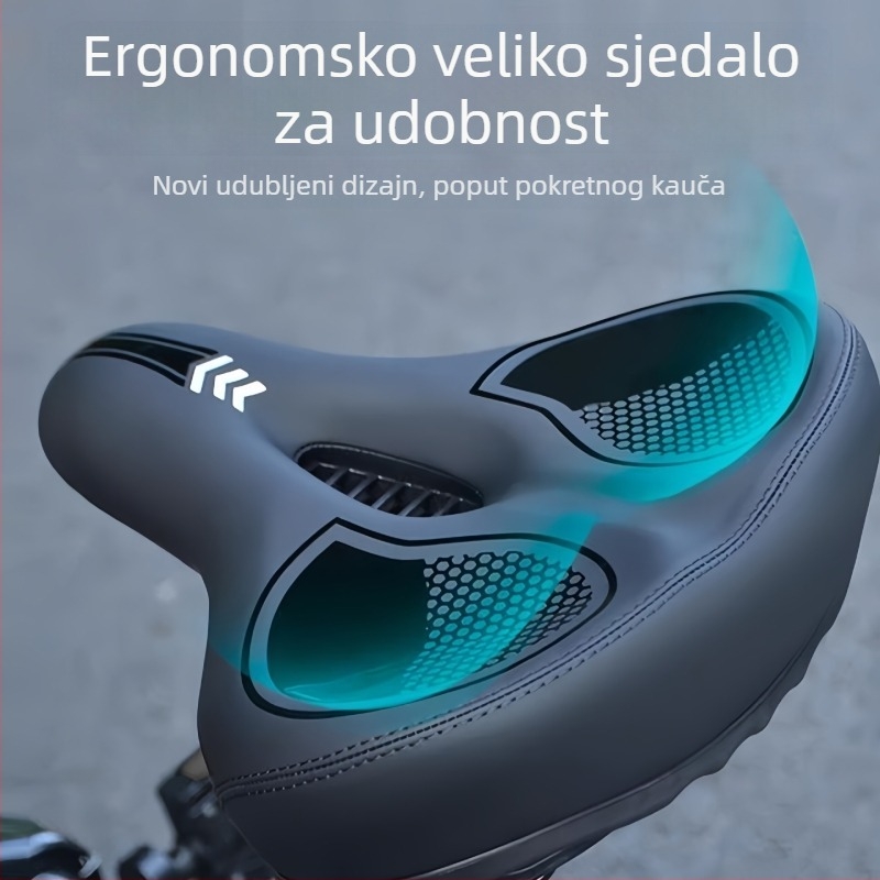 FT Sjedalo za bicikl 608, debelo sjedalo za cestovna i planinska bicikla