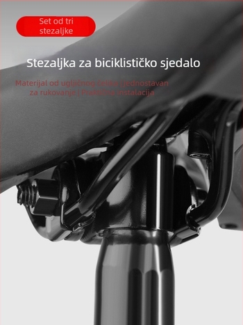 Držač sjedala s adapterom za jastučić, za planinske i sklopive bicikle