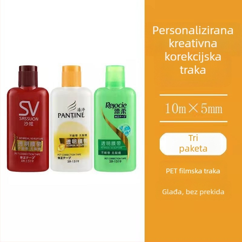 Leqi Shi šampon i gel za tuširanje, set korekcijske trake za učenike – povoljna ponuda, trajno darilo