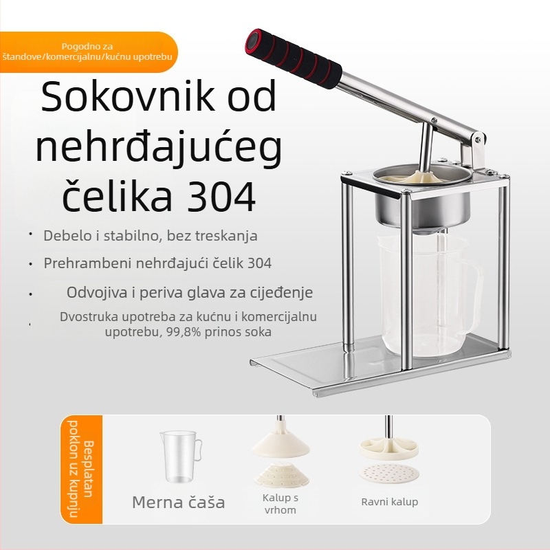 Ručni sokovnik, mali kućni višefunkcionalni uređaj za svježi sok od naranče i nara