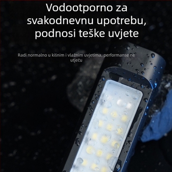 Bunguo prednja svjetiljka za bicikl - višenamjenska magnetska, vodootporna, za planinske i cestovne bicikle, osvjetljenje i radna svjetiljka, biciklistička oprema