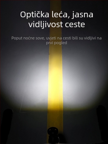 Svijetlo za bicikl visoke svjetline s daljinskim upravljanjem rog, dugo trajanje baterije, vodootporno za noćnu vožnju, za planinske i cestovne bicikle