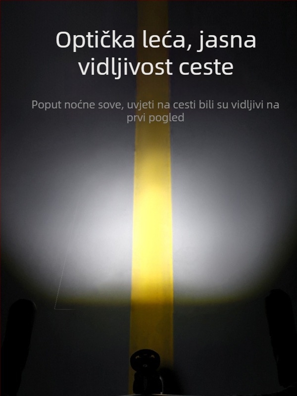 Svijetlo za bicikl visoke svjetline s daljinskim upravljanjem rog, dugo trajanje baterije, vodootporno za noćnu vožnju, za planinske i cestovne bicikle