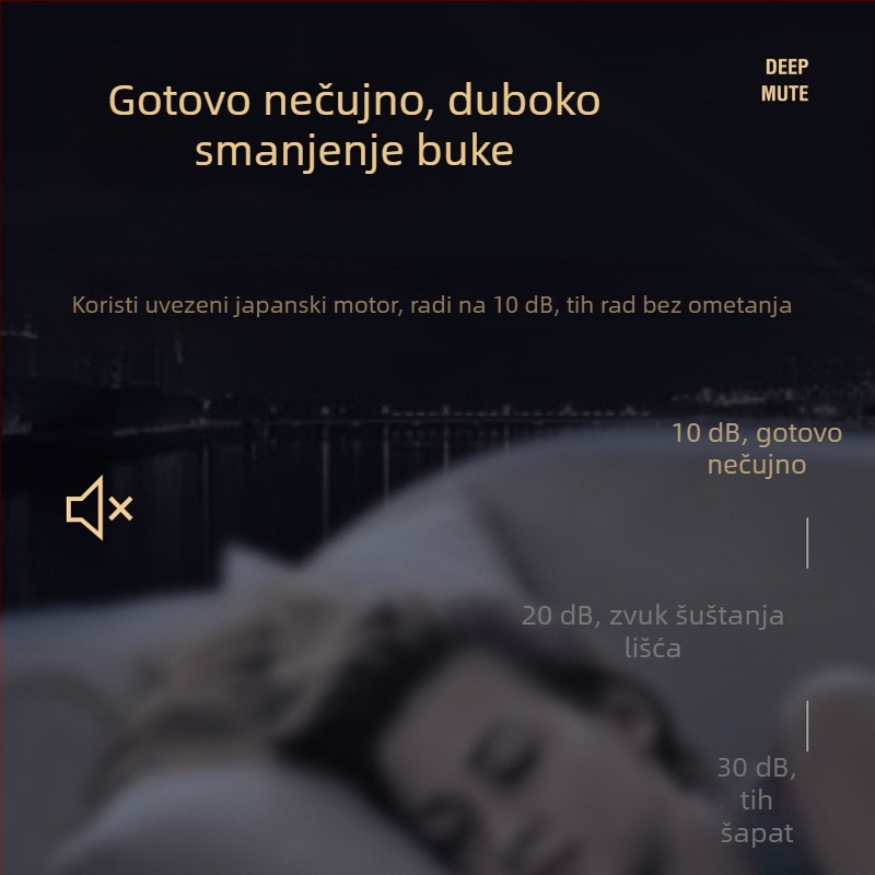 Mehanički navijač satova s tihim električnim motorom za kućnu upotrebu