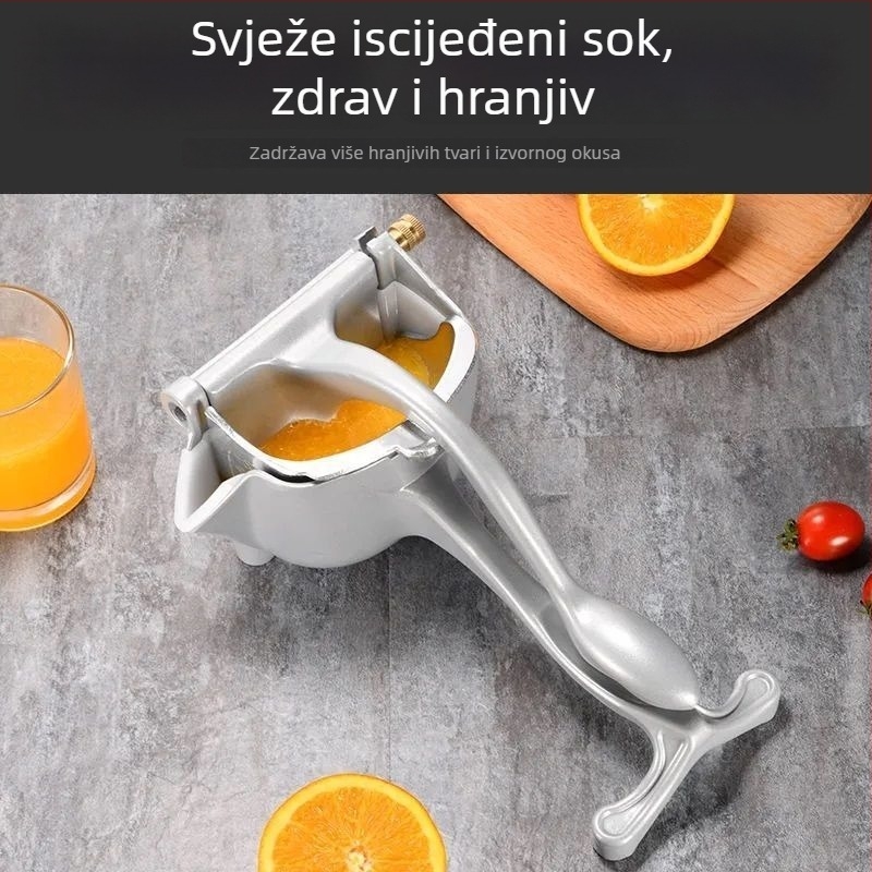 Ručni sokovnik za kućnu upotrebu, ručni i višenamjenski sokovnik za voće, narančasti model