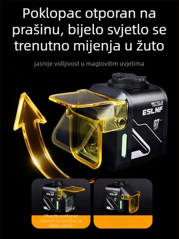 Prednje svjetlo za bicikl 1200 lumena, aluminijska legura, USB-C punjenje, za noćnu vožnju