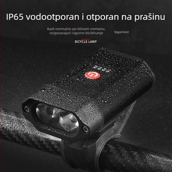 Svjetlo za bicikl od aluminijske legure s LED diodama visoke svjetline, višefunkcionalna lampa za noćnu vožnju
