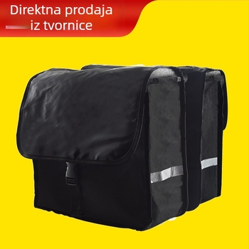 Torba za stražnji nosač planinskog bicikla, vodootporna, kapaciteta 28 L