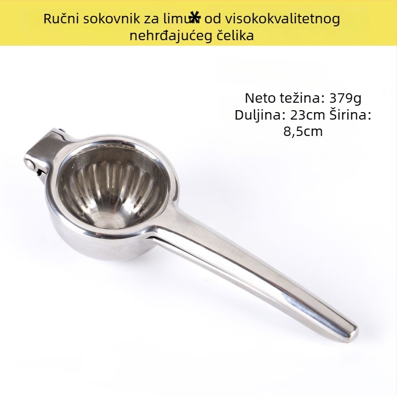Ručni sokovnik od 304 nehrđajućeg čelika za limune, naranče i jabuke