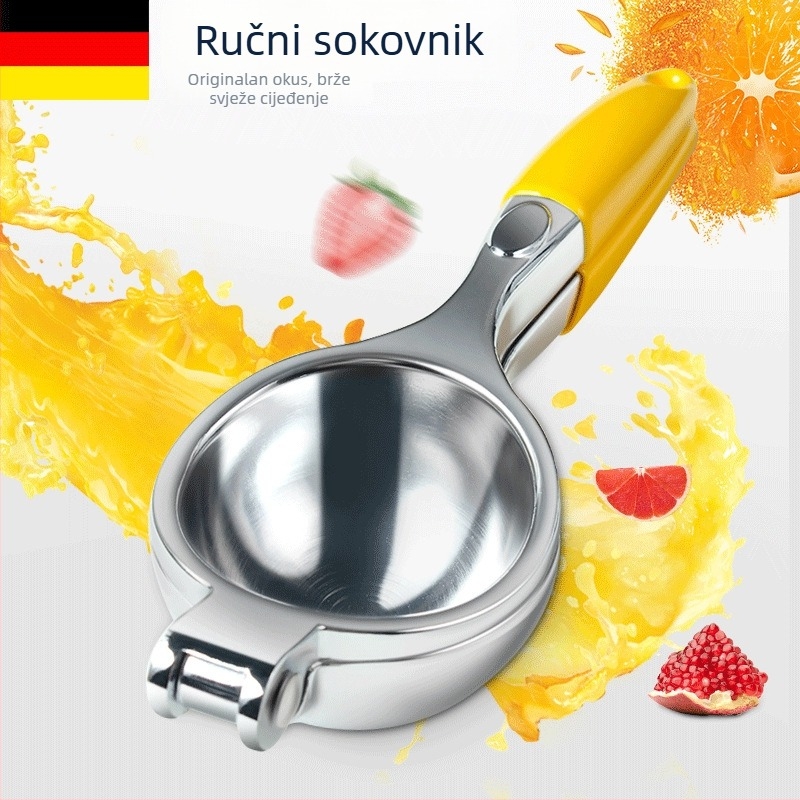 Ručni sokovnik od cinkove legure, za voće i limune, kuhinjski alat
