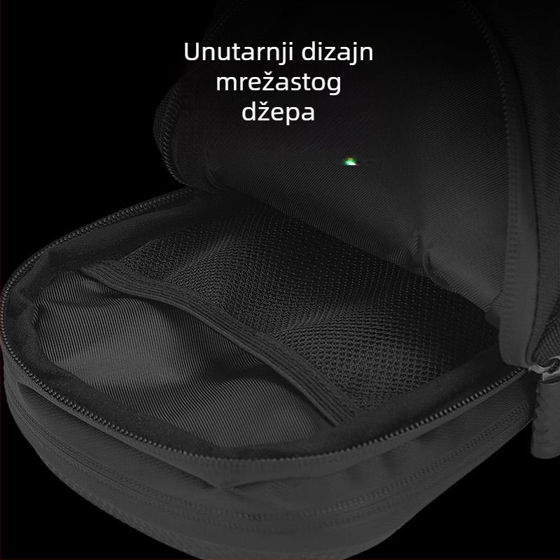 Vodootporna torbica za bedro s čvrstim kućištem za motocikl i bicikl, crossbody torba za vožnju