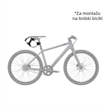 Nosač stražnje torbe za bicikl s brzom otpuštanjem, velik kapacitet