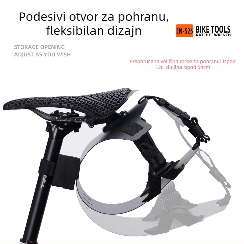 Nosač stražnje torbe za bicikl s brzom otpuštanjem, velik kapacitet