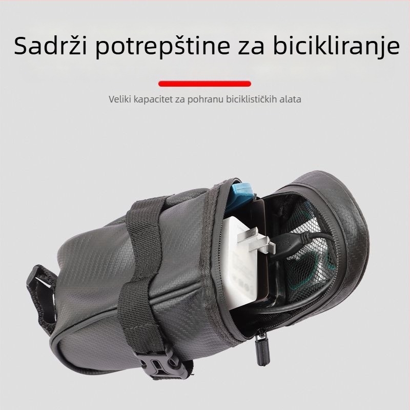 Torba za stražnje sjedalo bicikla, stražnja torba i torba za cijev sjedala, za cestovne i planinske bicikle