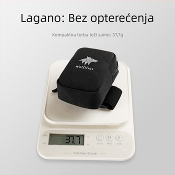 Wolfilist Vodootporna stražnja torba za bicikl, MTB, torba za sjedalo