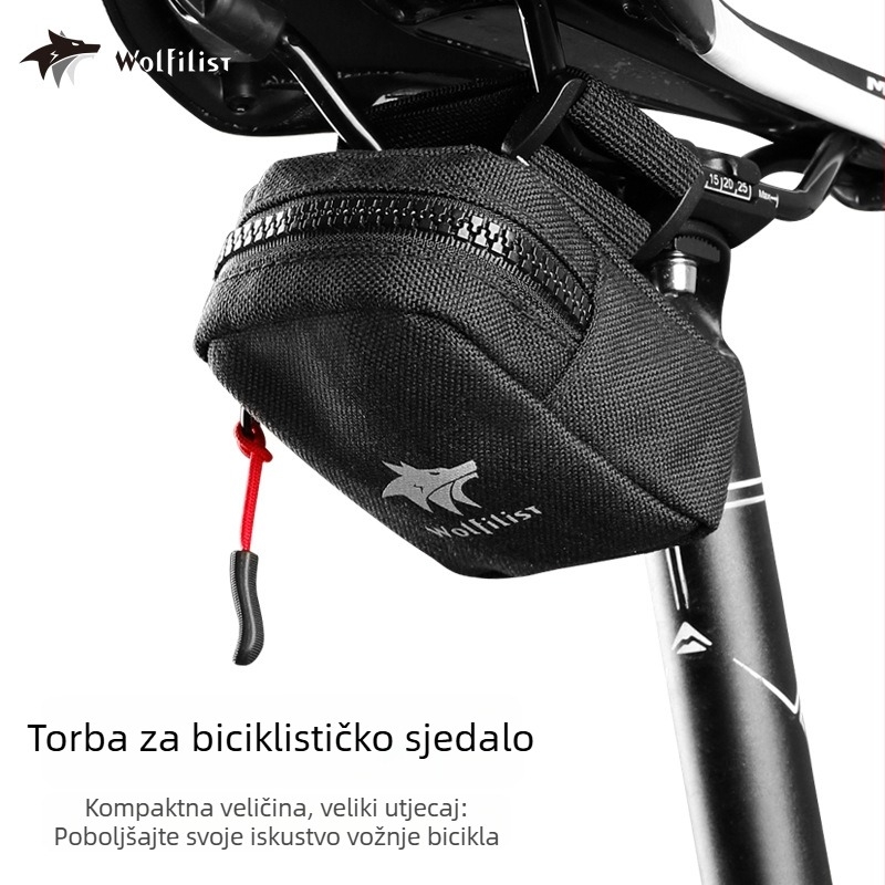 Wolfilist Vodootporna stražnja torba za bicikl, MTB, torba za sjedalo