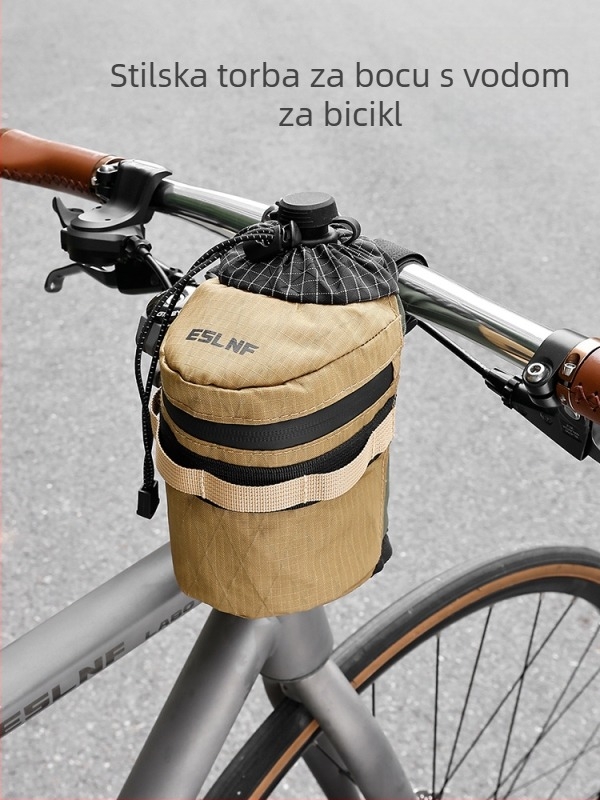 Termoizirana torbica za bočicu vode za bicikl, retro držač na upravljaču, vodootporna, za cestovne i brdske bicikle
