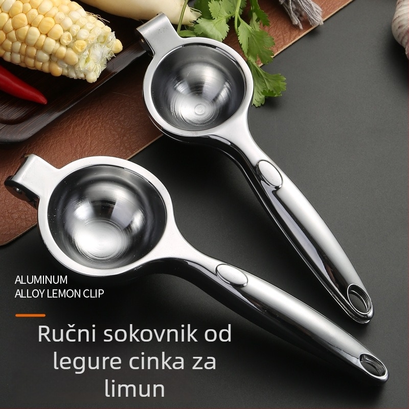 Ručni cijeđivač od cinkovog legura za limune, jabuke i naranče – kućna upotreba
