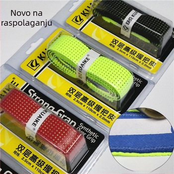 PU navlaka za grip reketa – upija znoj; za stolni tenis, badminton i tenis; navlaka za ručku štapa