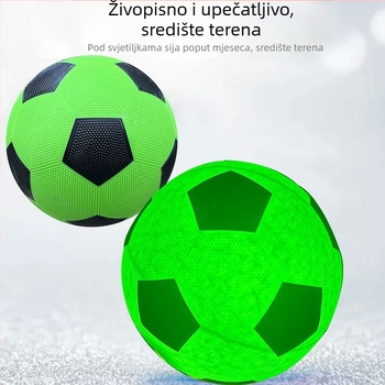 LED svjetleći gumeni nogomet, veličine 4 i 5, za treninge i utakmice, izdržljiv