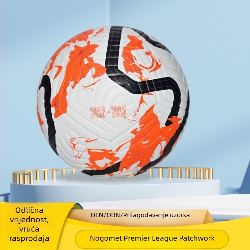 Nova nogometna lopta 23–24, veličina 5 za odrasle, veličina 4 za djecu, s ljepilnim šavovima, za utakmice Lige prvaka i Premijer lige.