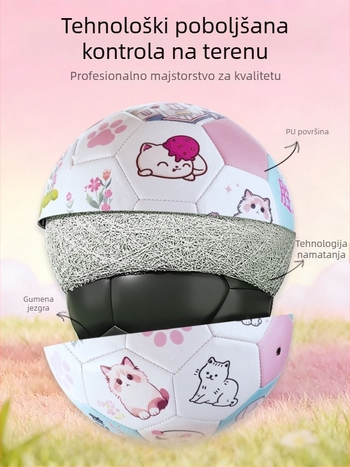 Nogomet veličine 5 za trening učenika srednje škole, graviran, rođendanski poklon tinejdžerima