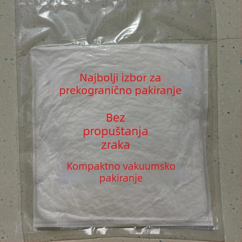 Kvadratno jezgro jastuka s PP vlaknastom punom