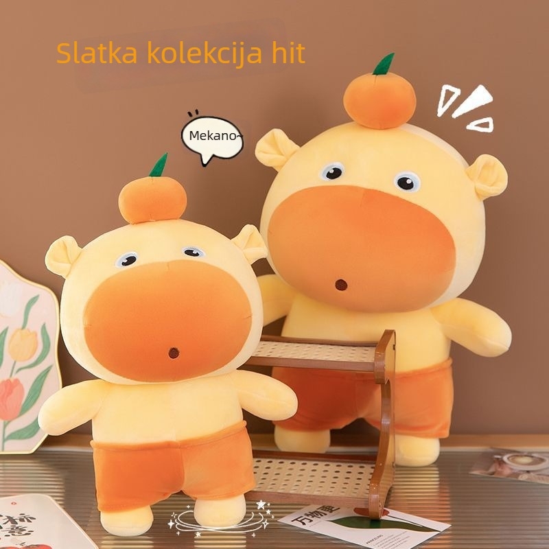 Slatka pliš kapibara, jastučić za ublažavanje stresa, savršen poklon djeci