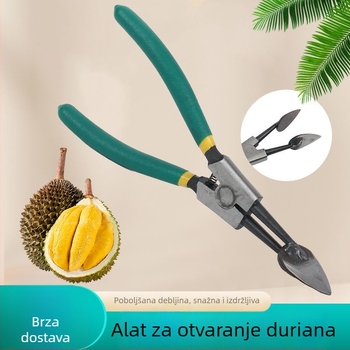 Set noževa za durijan s otvaračem ljuske – čvrst skup alata za otvaranje durijana, klips, lopatica i ostali alati