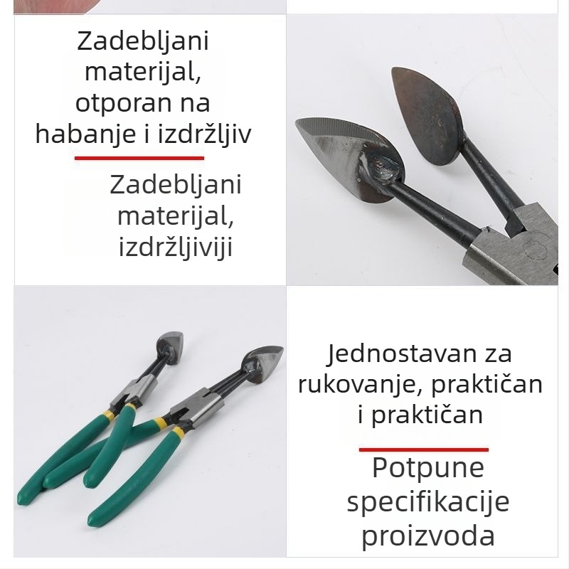Set noževa za durijan s otvaračem ljuske – čvrst skup alata za otvaranje durijana, klips, lopatica i ostali alati