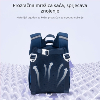 Orang Chao dječji ruksak s preslatkim motivom patke i zeke, EVA, prozračna podrška leđa, sprječavanje gubitka, za vrtić