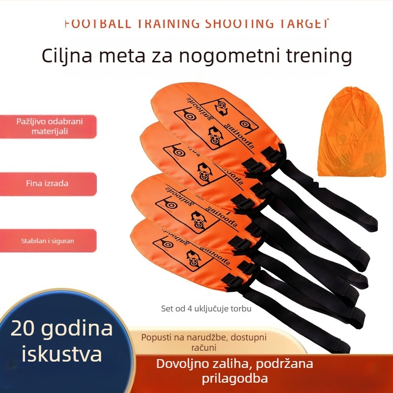 Nogometni ciljni materijal za trening – cilj za slobodne udarce za mlađe