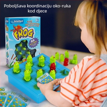 Žaba dama za djecu — edukativna društvena igra s kartama za logičko razmišljanje
