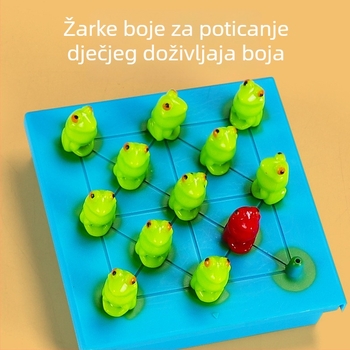 Žaba dama za djecu — edukativna društvena igra s kartama za logičko razmišljanje