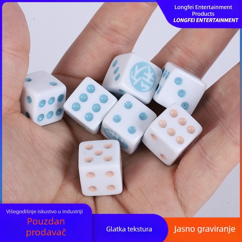 Pravokutne plastične kockice – kreativne kocke za Mahjong, KTV barove i noćne klubove