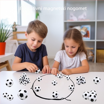 Magnetni šahovski set za djecu s temom Svjetskog prvenstva u nogometu
