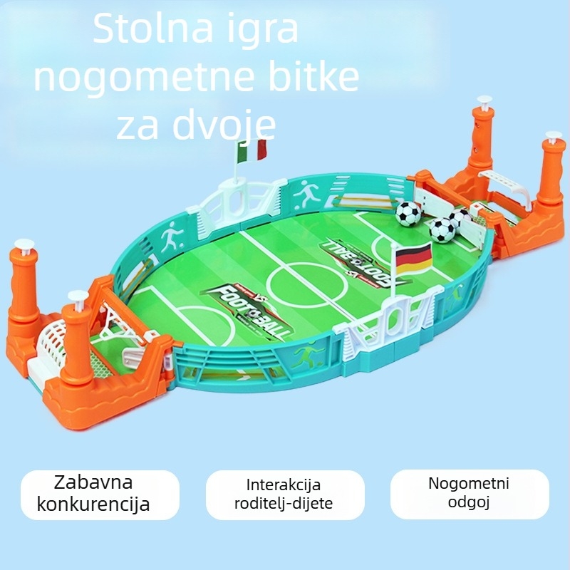 Dječja stolna nogometna igra za dva igrača – interaktivna edukativna igra za roditelje i djecu