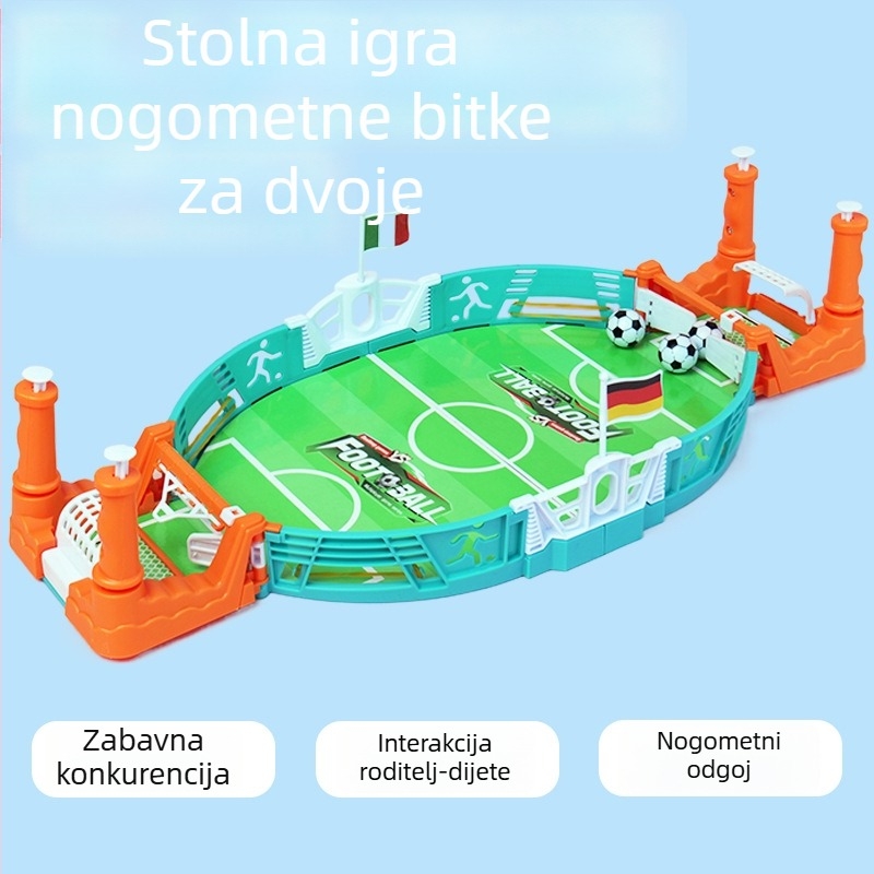 Dječja stolna nogometna igra za dva igrača – interaktivna edukativna igra za roditelje i djecu