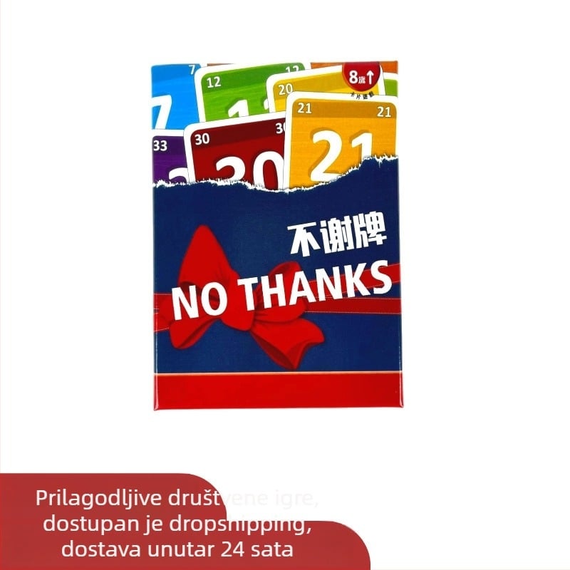 No Thanks! Kartična igra za obiteljska druženja