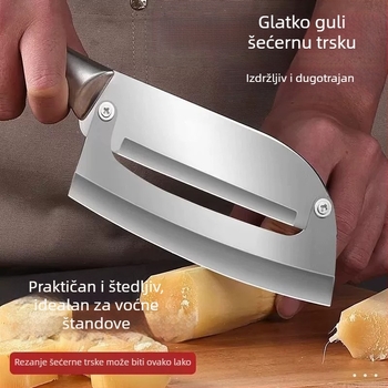 Nehrđajući čelični kuhinjski oguljač, višenamjenski za krumpire, šećernu trsticu i ananas