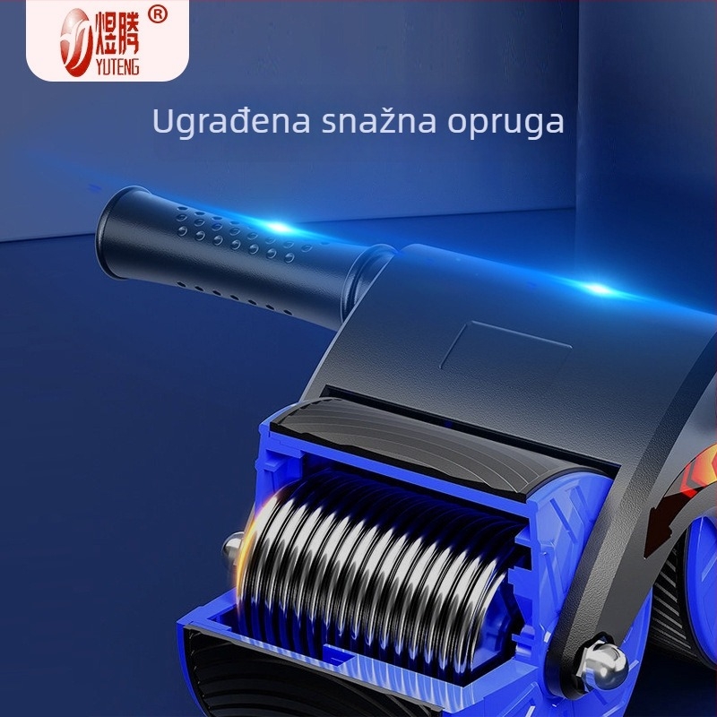 Ogromni kotačić za trbušnjake s automatskim vraćanjem za kućnu fitness opremu