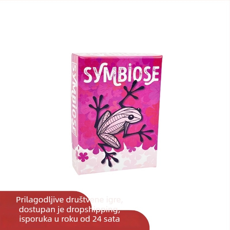 Symbiose: Karte za društvenu igru za 2–4 igrača – strateško opuštajuće druženje